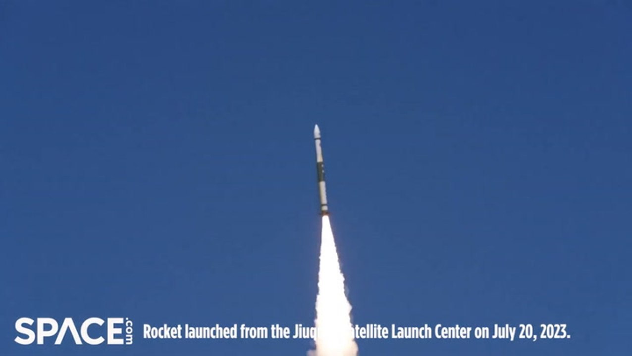 China's Kuaizhou 1A Rocket Launched 4 Tianmu-1 Weather Satellites