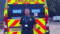 Area Director for Lancashire North West Ambulance Service Matt Cooper on £23 million pounds additional funding