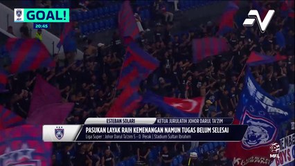 Video herunterladen: JDT selangkah lagi sebelum dinobat juara Liga Super 2023