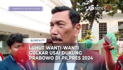 Luhut Wanti-wanti Golkar Usai Dukung Prabowo di Pilpres 2024