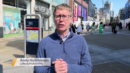 Leeds Then and Today: Briggate