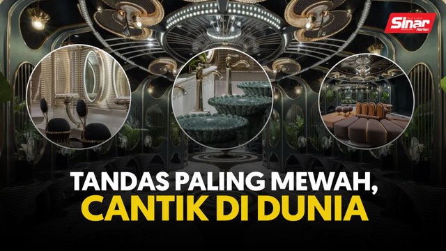 Tandas paling mewah, cantik di dunia