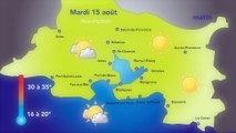 La météo de ce mardi 15 août: entre ciel voilé et soleil