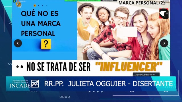 Posadas | Julieta Ogguier brindó un taller sobre herramientas para potenciar marcas personales