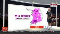 [생활날씨] 광복절 전국 무더위…내일 전남동부·제주 소나기