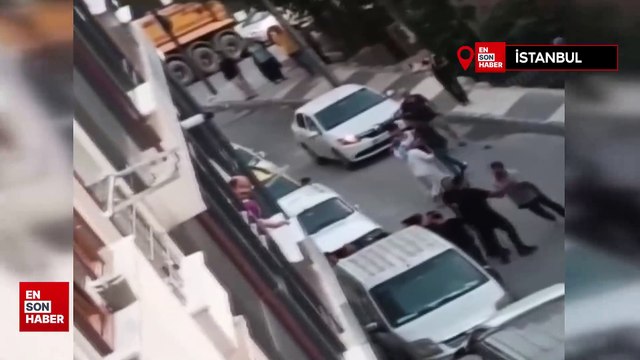Arnavutköy’de çocukların kavgasına aileler dahil oldu, ortalık karıştı