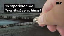 So reparieren Sie Ihren Reißverschluss!