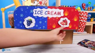 the Ice cream vending machine - Cartoon for kids