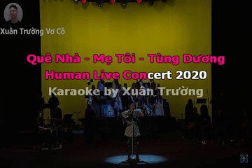 Karaoke Quê Nhà - Mẹ Tôi Tùng Dương tone nữ