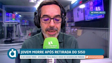 Jovem morre após retirar o dente do Siso - 11/08/23