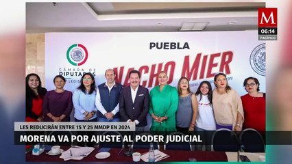 Morena va por ‘ajuste’ al Poder Judicial; les reducirán entre 15 y 25 mil mdp en 2024