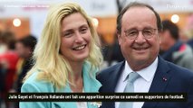 PHOTO Julie Gayet et mari François Hollande unis pour affronter une grande défaite