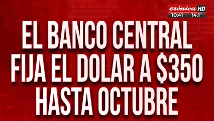 Скачать видео: Efecto Milei: se devalúa el dólar oficial y caen los bonos