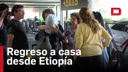 Llegan a Madrid los españoles que habían quedado atrapados en los enfrentamientos de Etiopía