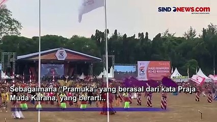 Wapres Ma'ruf Berharap Lahir Pemimpin Bangsa dari Gerakan Pramuka