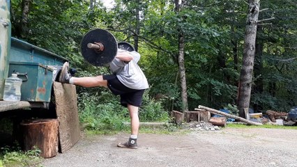 Split Squats & Heel Pushes 149lb