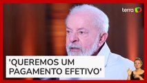 'Dívida com a humanidade', diz Lula sobre dinheiro de países ricos para preservação de florestas