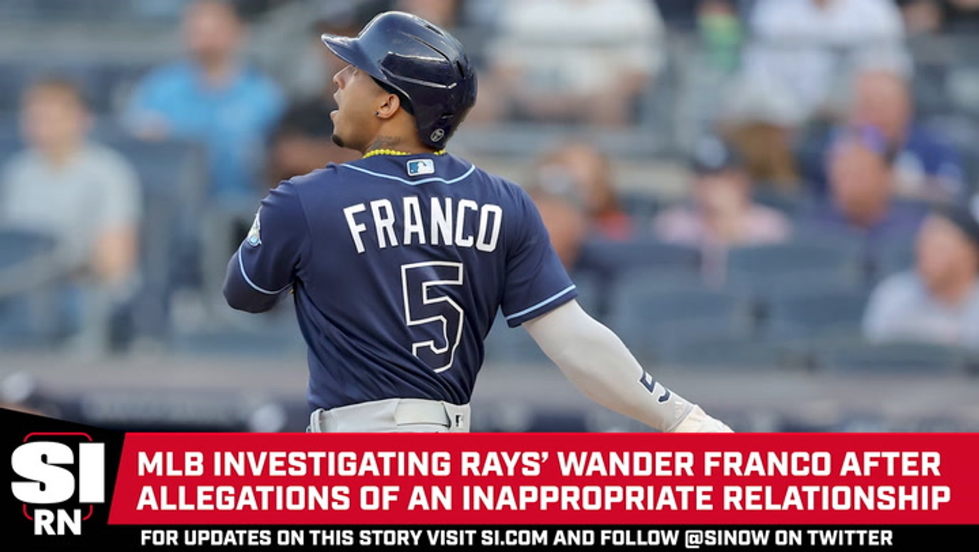 Rays Travel Without Wander Franco While MLB Investigates Allegations Of  Inappropriate Relationship [Update]