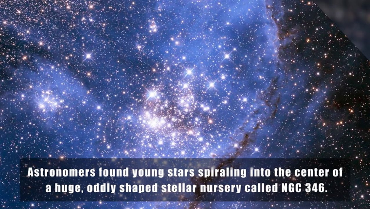 'Spiralling Stars' Captured By The Hubble Space Telescope