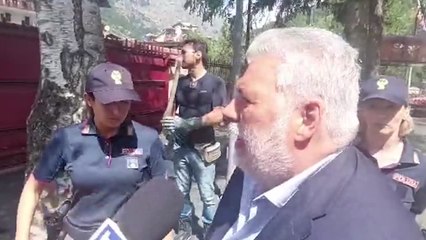 Esondazione a Bardonecchia, gravi danni al commissariato di polizia