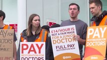 Health Secretary accuses the Junior Doctors strikes of being politically motivated