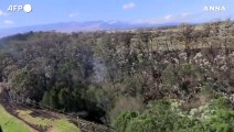 Incendi alle Hawaii, a fuoco le foreste: elicotteri in azione per domare le fiamme