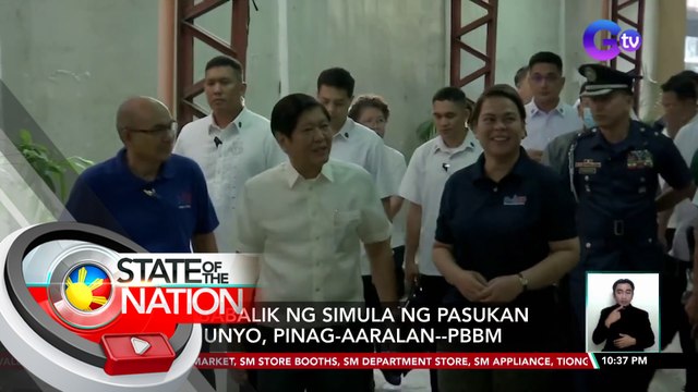 Pagbabalik ng simula ng pasukan sa Hunyo, pinag-aaralan PBBM | SONA