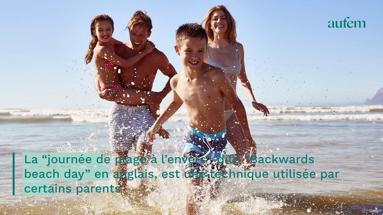 "Journée de plage à l'envers" : la technique infaillible pour profiter des vacances à la mer avec vos enfants