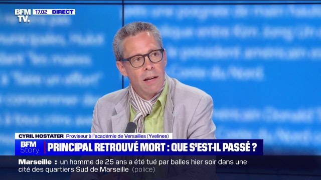 Principal de collège retrouvé mort à Lisieux: L'énorme majorité des établissements n'a pas les moyens de se payer un gardiennage , explique Cyril Hostater (proviseur à l'académie de Versailles)
