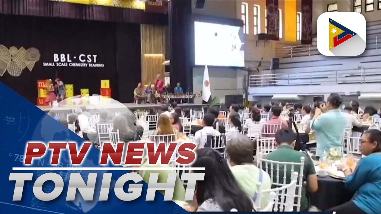 100 teachers from Mindanao undergo small-scale chemistry training