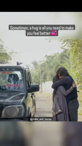 Sometimes need a hug Korean drama scene