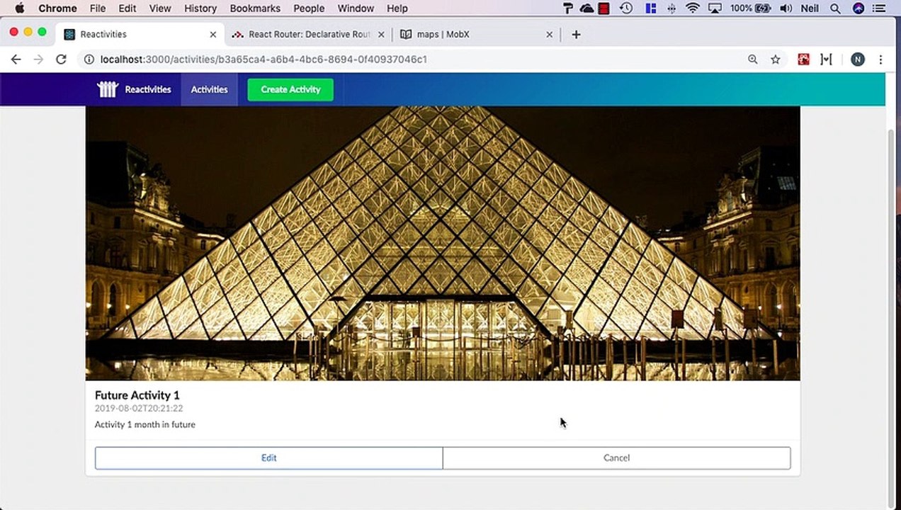 React Router (Legacy) - Navigating via code