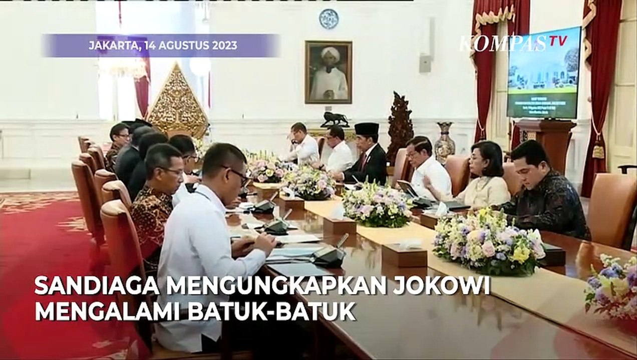 Sandiaga Cerita Jokowi Hampir 4 Minggu Batuk Gara-gara Polusi Udara