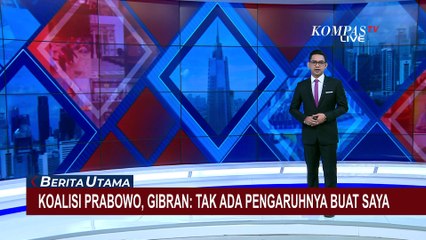 Empat Parpol Besar Masuk Koalisi Prabowo, Begini Komentar Gibran