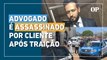 Advogado é assassinado em Goiás após cliente descobrir traição da esposa