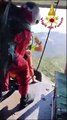 Il recupero degli escursionisti bloccati sul monte Capanne all'Isola d'Elba