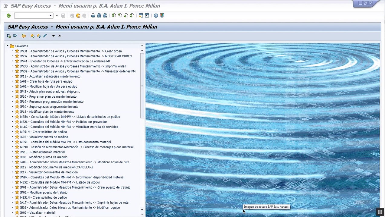 IW31 CREACION DE ORDEN DE TRABAJO