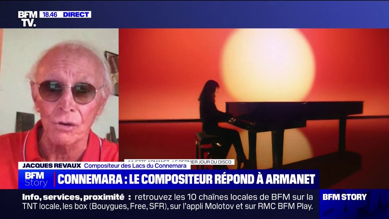 Les Lacs du Connemara: "Mademoiselle Armanet ferait mieux de chanter plutôt que de prononcer des paroles définitivement infectes", estime Jacques Revaux, compositeur de la chanson de Michel Sardou