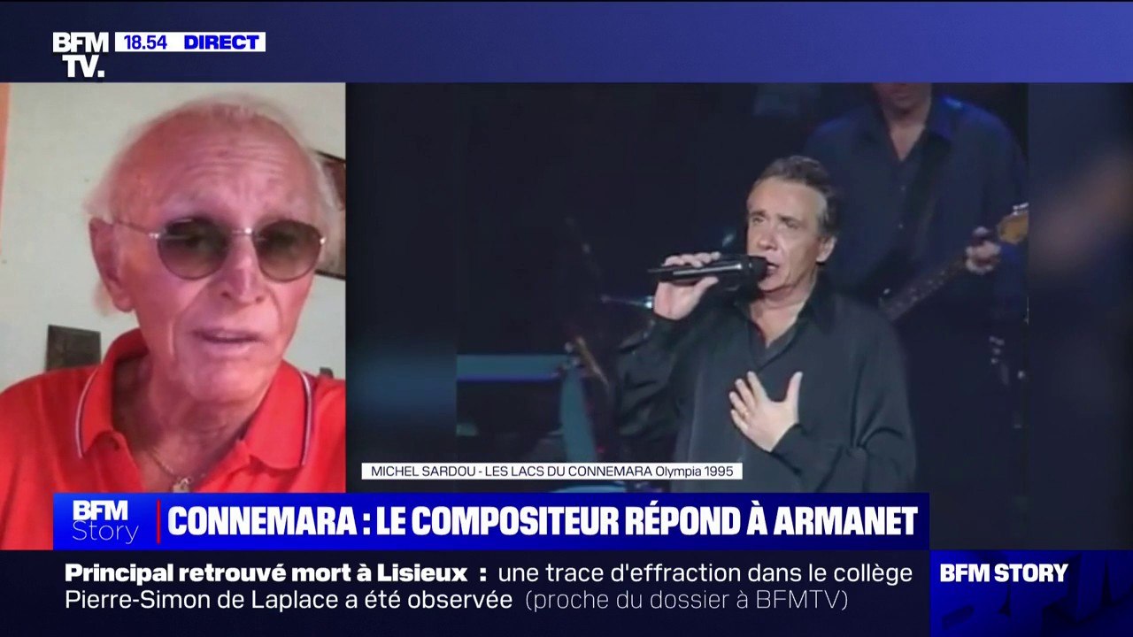Juliette Armanet/Les Lacs du Connemara: "Il n'y a que le public qui décide d'acheter cette chanson immonde", ironise Jacques Revaux, compositeur de la chanson de Michel Sardou