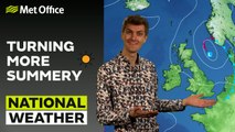 Met Office Evening Weather Forecast 14/08/2023 – Clearing rain