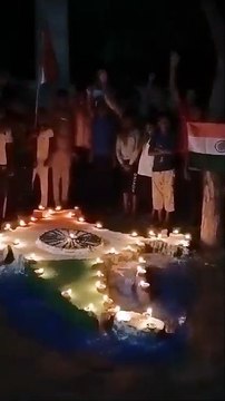 Barmer: Education Department Barmer: उकेरी भारता माता की आकृति, उतारी आरती