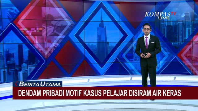 Polisi Tangkap dan Bongkar Motif Pelaku Penyiraman Air Keras ke Pelajar di Pulogadung