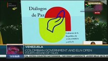 FTS 12:30 14-08: Colombian Govt. and National Liberation Army open fourth cycle of dialogues