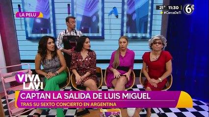 Luis Miguel es captado tras su sexto concierto en Argentina