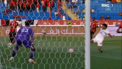 ملخص مباراة الاتحاد والرائد (3-0) الدوري السعودي