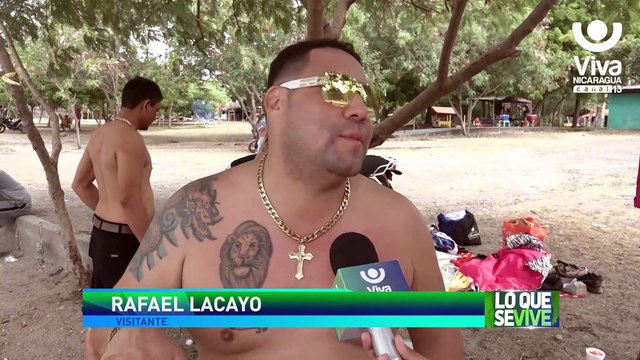 Familias de Managua disfrutan su fin de semana en Xiloá