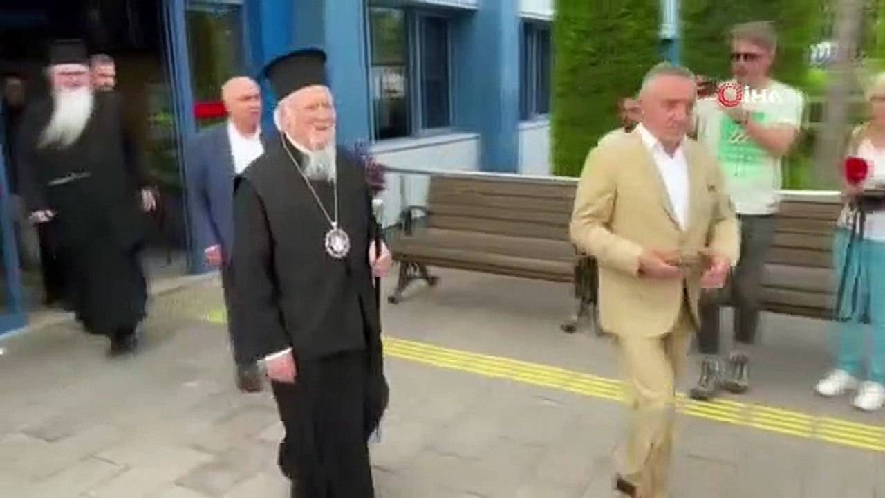 Le patriarche Bartholomée est venu à Trabzon pour le rituel au monastère de Sumela.