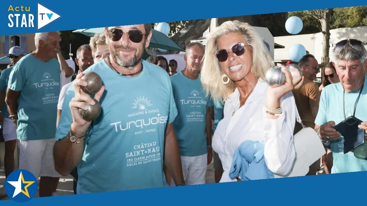 Caroline Margeridon en total look blanc avec Pa...