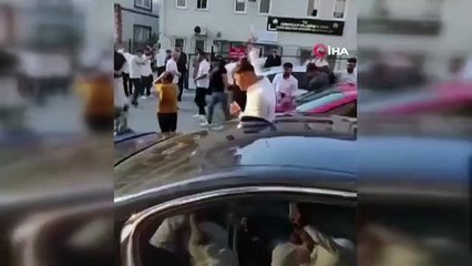 Divertissement dangereux avec des armes avant la cérémonie de mariage à Bursa