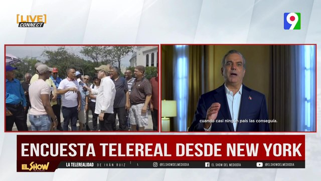 Comunidad Dominicana en NY apoya a Luis Abinader | El Show del Mediodía